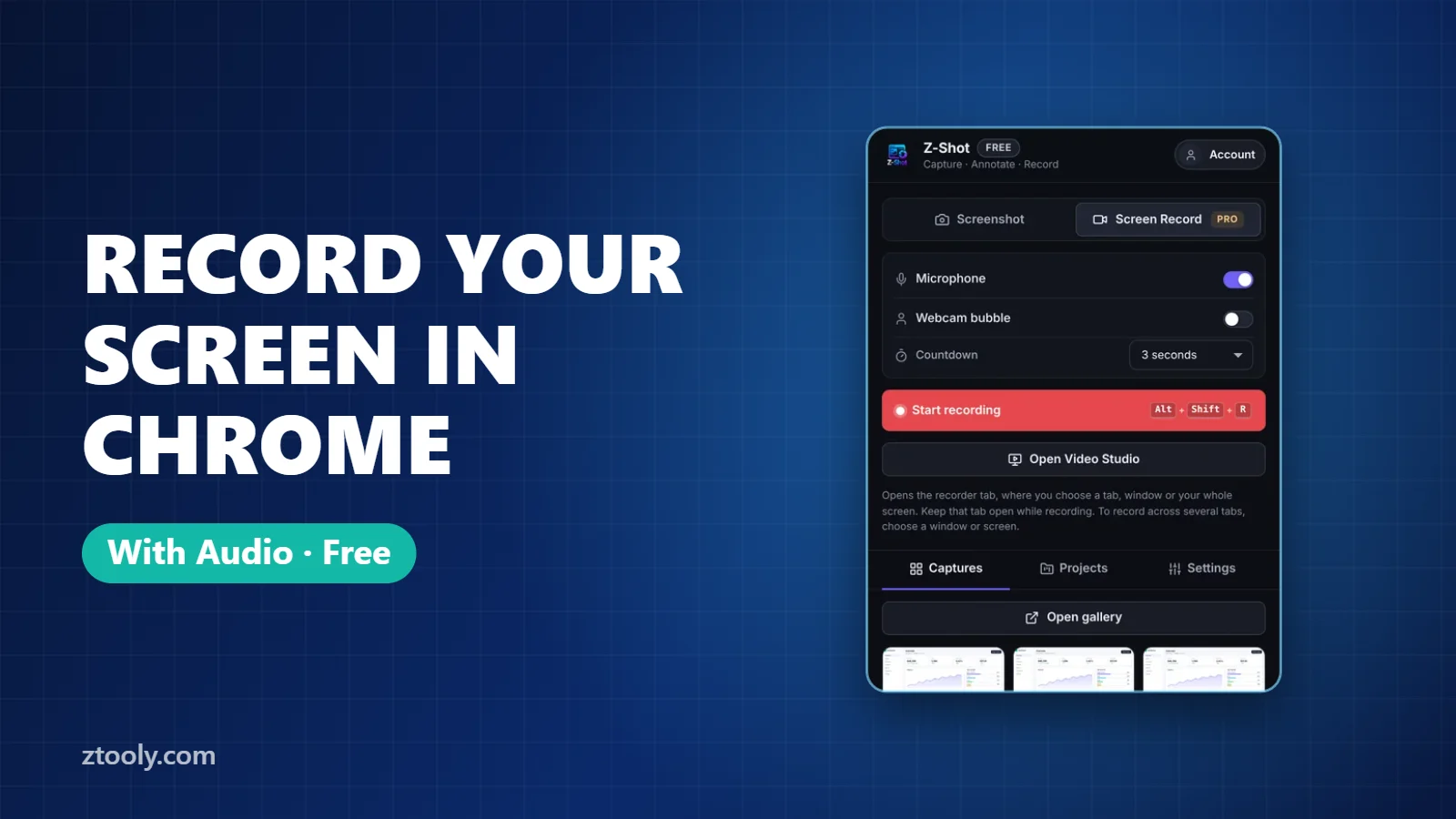 How to record your screen in Chrome with audio